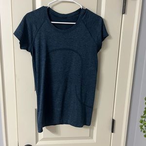 navy blue full length swiftly
